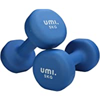 Los mejores  - UMI. by Amazon -Mancuernas de Neopreno - Mancuernas con Revestimiento de Neopreno - Uno Par